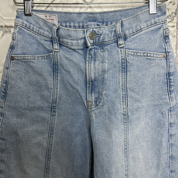 Gap Light Blue high rise stride Wide-Leg Jeans - Picture 5 of 6